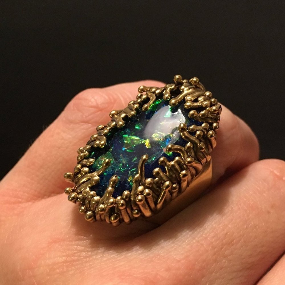 Star Wars The Last Jedi Princess Leia Cosplay Handmade Replica Ring